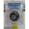 Image 3 : 1966 canadian large beads silver graded $1 coin