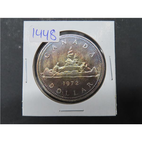 1972 canadian silver dollar
