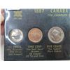 Image 3 : 1967 canada centennial year coin set UNC