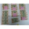 Image 3 : Lot of tajikistan paper money -some in sequence