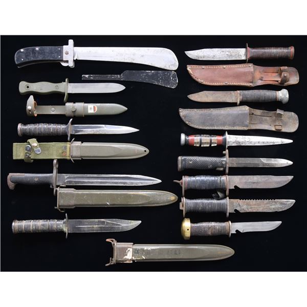 US & FOREIGN EDGED WEAPONS.