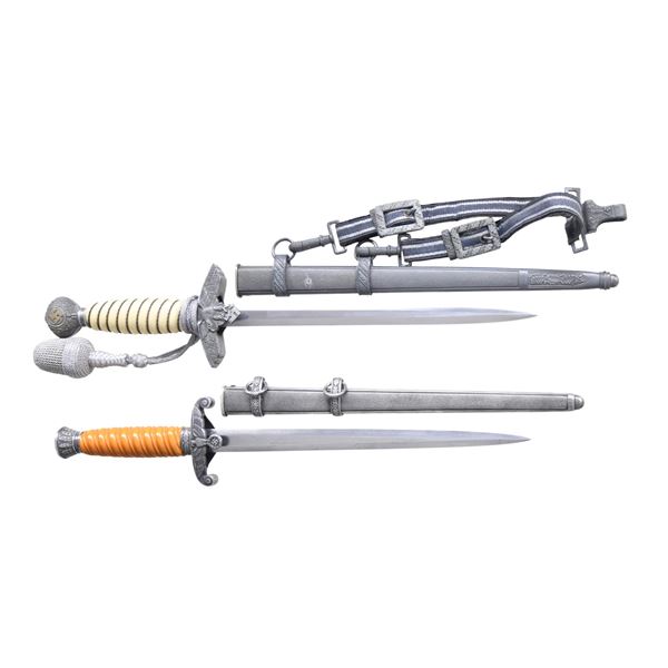 2 WWII GERMAN DAGGERS.