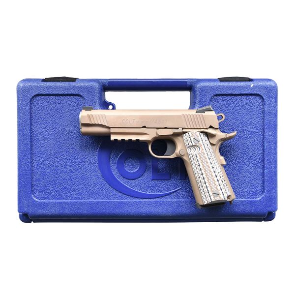 COLT M45A1 SEMI AUTO PISTOL.