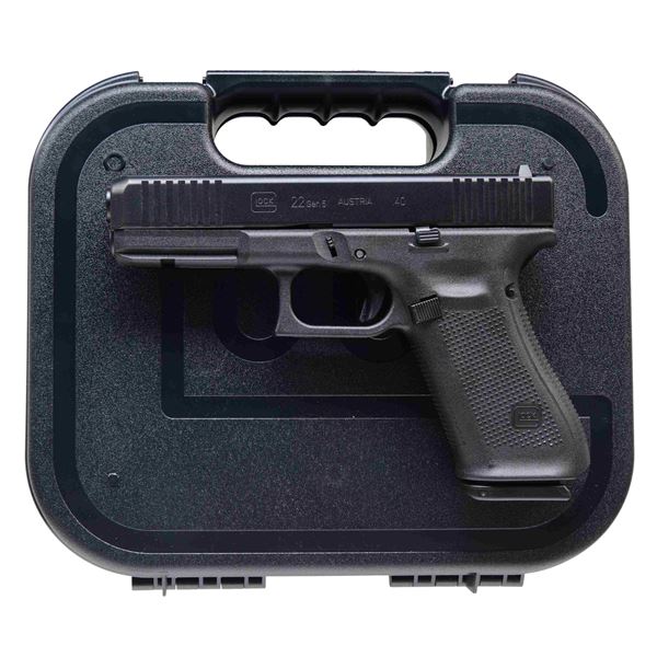 GLOCK 22 GEN 5 SEMI AUTO PISTOL.
