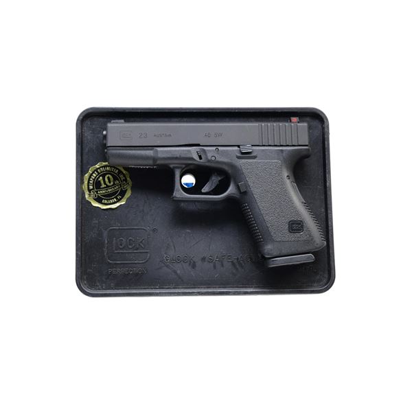 GLOCK 23 GEN 2 SEMI AUTO PISTOL.