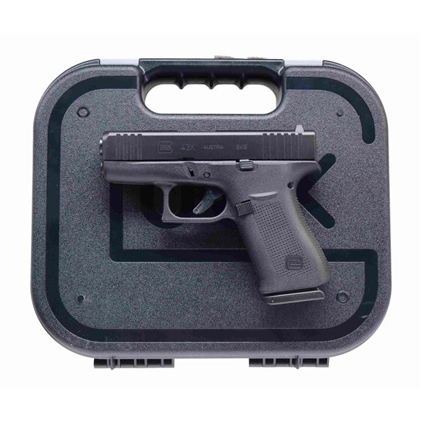 GLOCK 43X SEMI AUTO PISTOL.