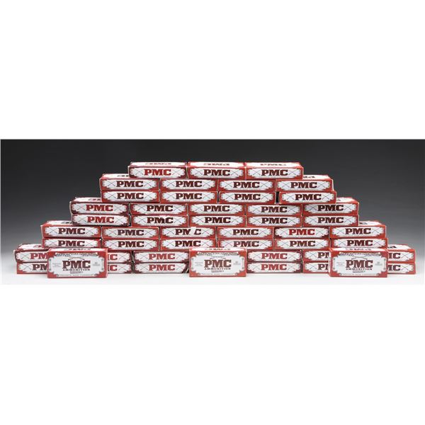 50 BOXES OF PMC 40-65 WINCHESTER AMMO.
