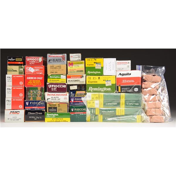 LOT OF MISC AMMO.