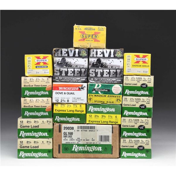 MIXED GAUGE SHOTGUN AMMO LOT.