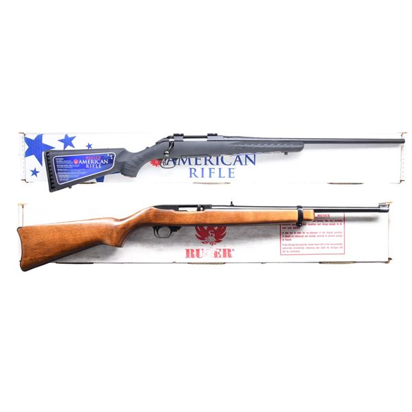 2 RUGER RIFLES: AMERICAN & 10/22.