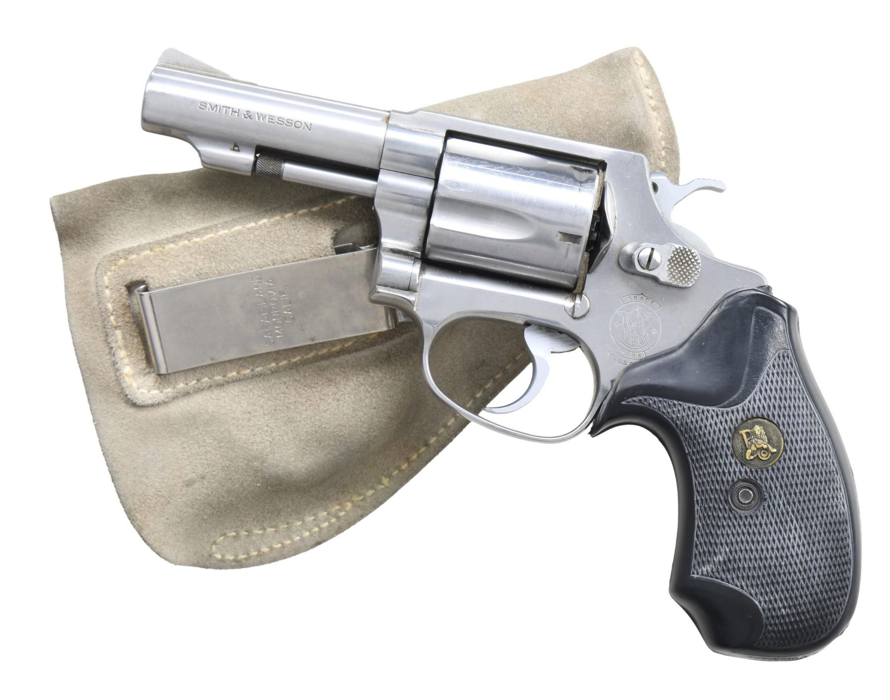 SMITH & WESSON MODEL 60 DA REVOLVER.