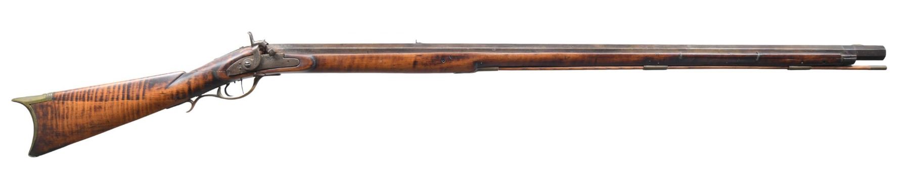 Sty Rifle UNMARKED PERCUSSION KENTUCKY STYLE RIFLE.