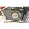 Image 1 : BASSWORX SUBWOOFER BOX WITH ALPINE 10" SUBWOOFER
