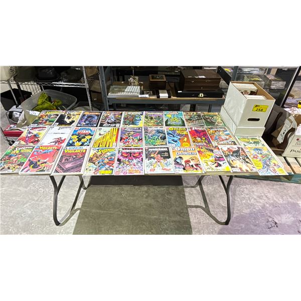BOX OF ASSORTED COMIC BOOKS