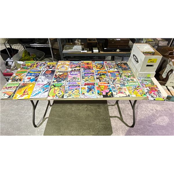 BOX OF ASSORTED COMIC BOOKS