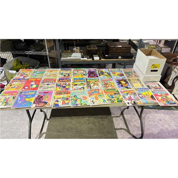 BOX OF ASSORTED COMIC BOOKS