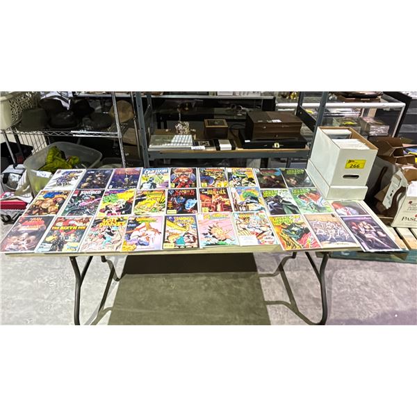 BOX OF ASSORTED COMIC BOOKS