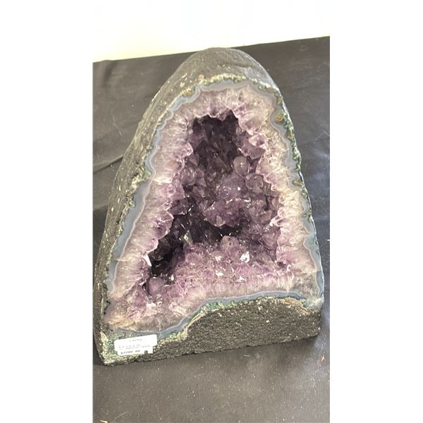 5.6KG 9.5"X6.5" AMETHYST GEODE LISTED RETAIL $2200