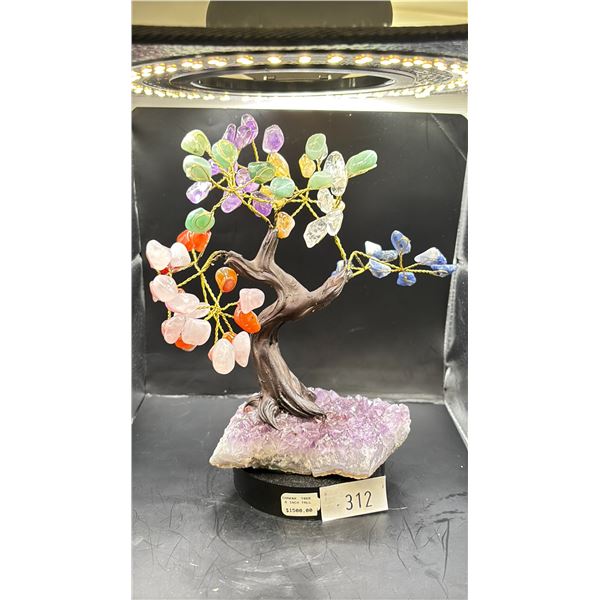 6" TALL CHAKRA TREE LISTED RETAIL $1500