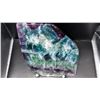 Image 2 : 4.3"X4" GREEN PURPLE FLUORITE LISTED RETAIL $450