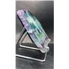 Image 3 : 4.3"X4" GREEN PURPLE FLUORITE LISTED RETAIL $450
