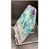 Image 4 : 4.3"X4" GREEN PURPLE FLUORITE LISTED RETAIL $450
