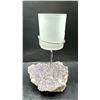 Image 1 : AMETHYST ROUGH CLUSTER HOLDER LISTED RETAIL $450