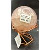 Image 3 : 2.7" ROSE QUARTZ HEART LISTED RETAIL $480 & 51MM ROSE QUARTZ SPHERE LISTED RETAIL $300