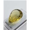 Image 2 : ($6,780 APPRAISAL) - 53.79 CT CERTIFIED LEMON QUARTZ GEMSTONE