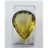 Image 3 : ($6,780 APPRAISAL) - 53.79 CT CERTIFIED LEMON QUARTZ GEMSTONE