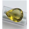 Image 4 : ($6,780 APPRAISAL) - 53.79 CT CERTIFIED LEMON QUARTZ GEMSTONE