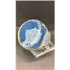Image 2 : 4" BLUE AQUA AGATE SLICE LISTED RETAIL $600