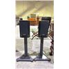 Image 1 : 2 TANNOY TOWER SPEAKERS ON STANDS