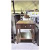 Image 1 : SINGLE DRAWER END TABLE 21.5" X 17" X 27"