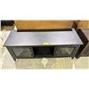 Image 2 : 2 DOOR ENTERTAINMENT STAND 60" X 21" X 24"