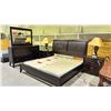 Image 3 : 6-PC BEDROOM SUITE INCLUDING; KING SIZE BED WITH BOX SPRINGS, 2 NIGHTSTANDS, DRESSER WITH VANITY &