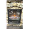 Image 3 : ELECTRIC FIREPLACE IN STONE STYLE MANTLE NDF-68N