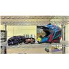 Image 1 : TX707 ELEMENT MOTORCYCLE HELMET & PAIR OF BOLLE SKI GOGGLES