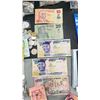 Image 10 : ASSORTED WORLD CURRENCY INCLUDING $100 EURO, $50 AUSTRALIAN, INDIA BANK NOTES, NIGERIA