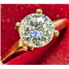 Image 1 : 10K YELLOW GOLD 1.48G MOISSANITE 0.5CT   RING (~SIZE 6)