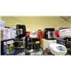 Image 1 : SHELF OF ASSORTED ITEMS, INCLUDING: AIR-FRYER, RICE COOKER & MORE