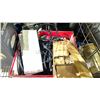 Image 3 : SHELF OF ASSORTED ITEMS, INCLUDING: SHREDDER, LED CEILING IGHT & MORE