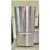 Image 1 : SAMSUNG STAINLESS STEEL FRENCH DOOR FRIDGE WITH ROLLOUT FREEZER 32"W