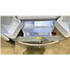 Image 3 : SAMSUNG STAINLESS STEEL FRENCH DOOR FRIDGE WITH ROLLOUT FREEZER 32"W