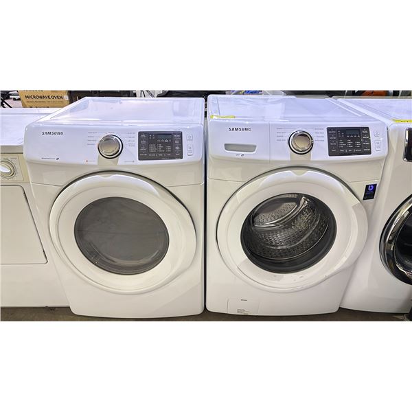 SAMSUNG FRONT LOAD WASHER & DRYER SET