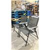 Image 2 : 2 FOLDING PATIO CHAIRS