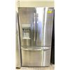 Image 1 : *PARTS & REPAIR* FRIGIDAIRE STAINLESS STEEL FRENCH DOOR FRIDGE WITH ROLL OUT FREEZER AND WATER/ ICE
