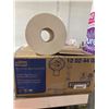 Image 1 : CASE LOT - Tork Mini Jumbo Bath Tissue Roll White 11 Rolls