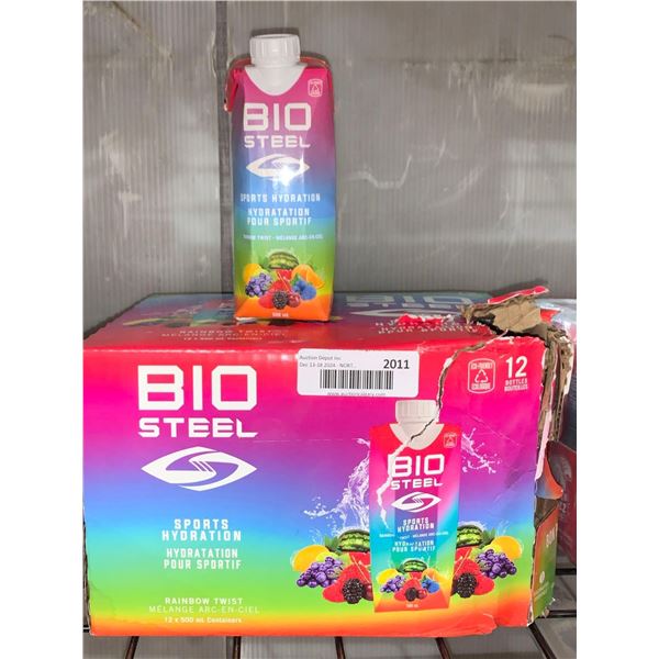 CASE LOT - Bio Steel Sports Hydration Drink Rainbow Twist  12 x 500ml