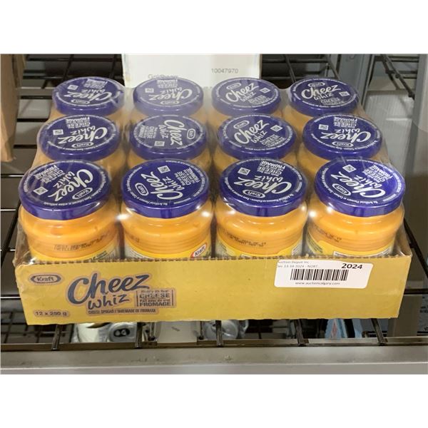 CASE LOT - Kraft Cheese Whiz Cheese Spread 12 x 250g